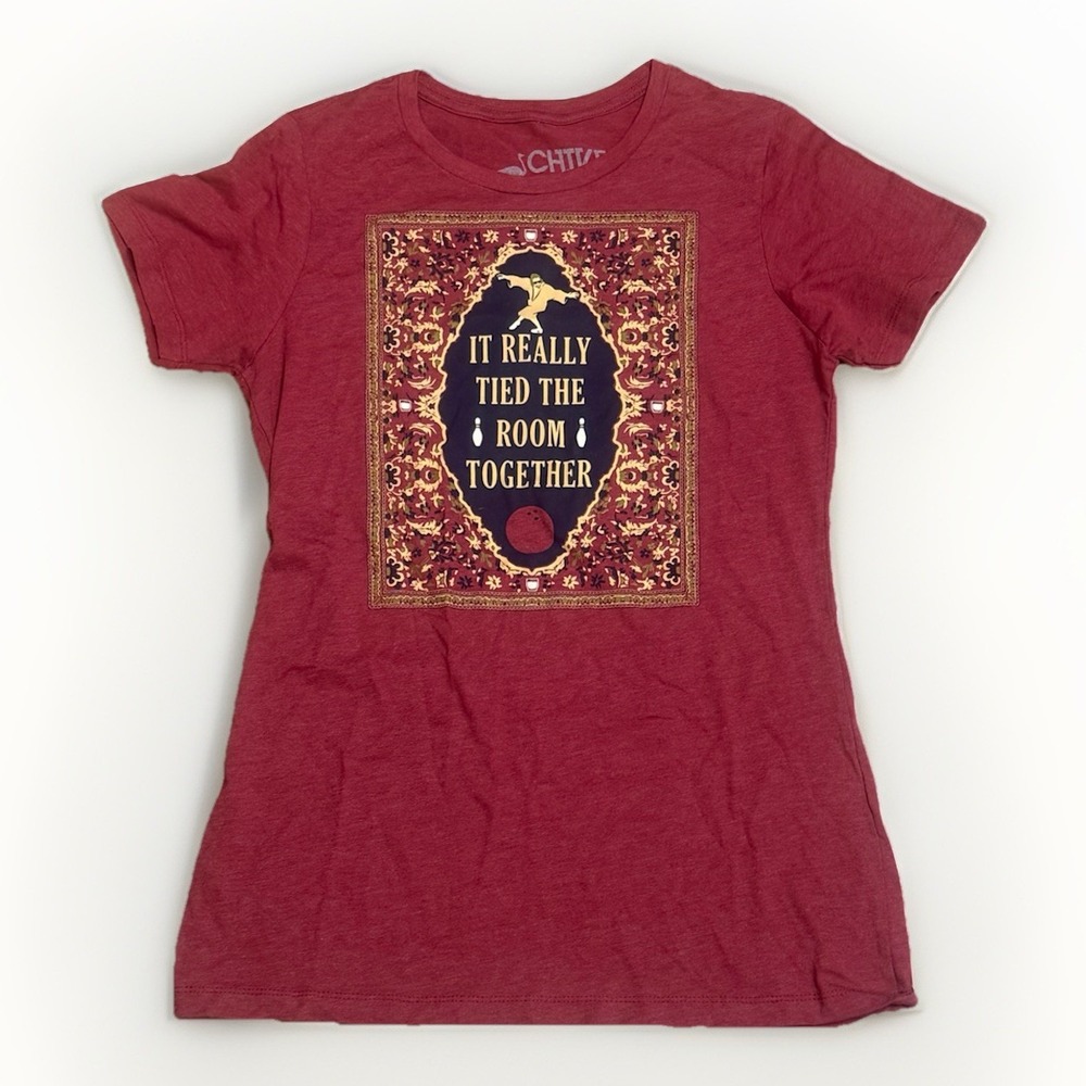 The Chive The Big Lebowski "It Really Tied the Room Together" T-shirt Woman's XL